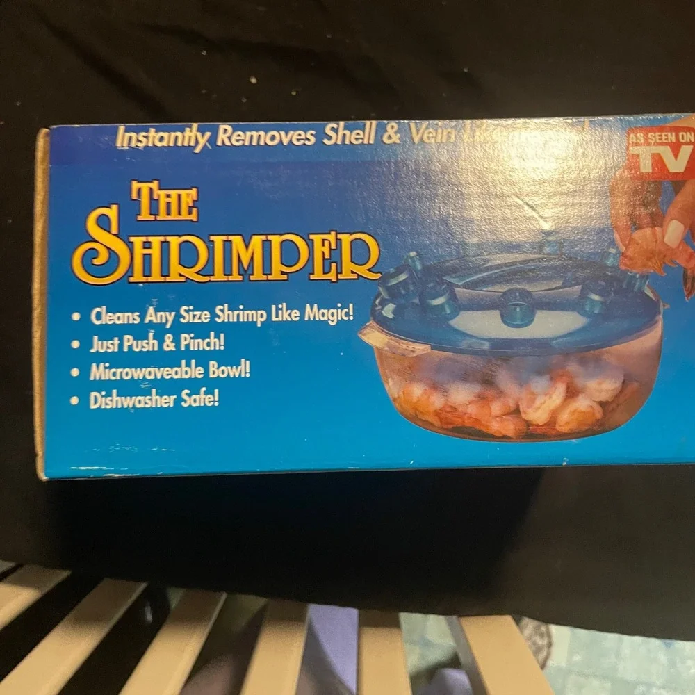 The Shrimper As Seen On TV Shrimp Sheller Deveiner With‎ Cookbook